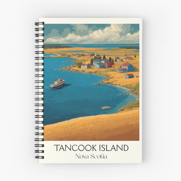 Item preview, Tancook Island NS | Mahone Bay Ferry & Outport Art designed and sold by TuncGK.