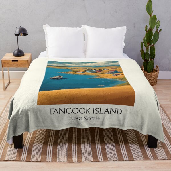 Item preview, Tancook Island NS | Mahone Bay Ferry & Outport Art designed and sold by TuncGK.