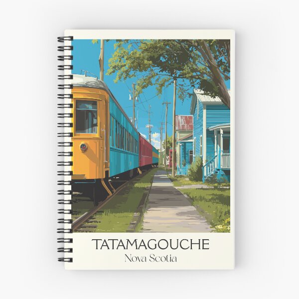 Item preview, Tatamagouche Nova Scotia | Northumberland Shore Town Art designed and sold by TuncGK.