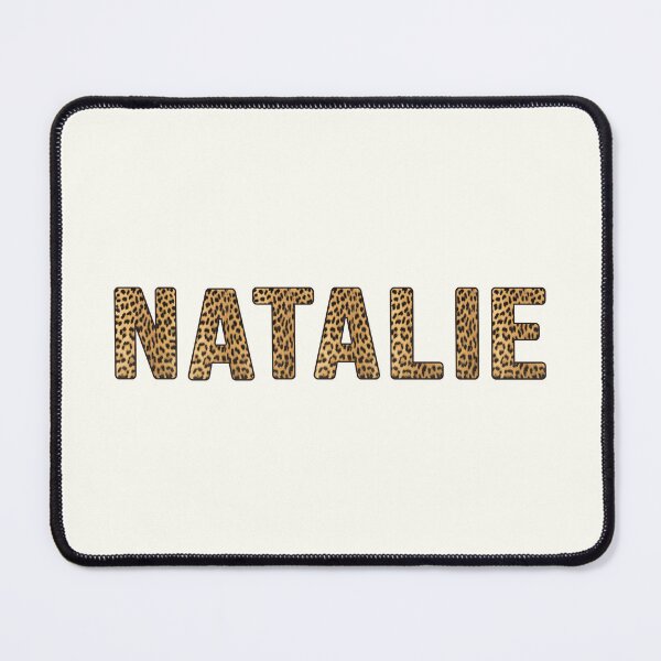 Item preview, Natalie Name Leopard Print designed and sold by Jeallan Designs.