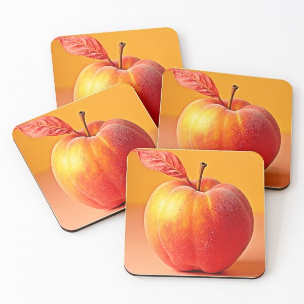 Item preview, Golden Peach Perfection Design designed and sold by Health And Fitness Posts e-Store.