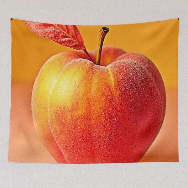 Item preview, Golden Peach Perfection Design designed and sold by Health And Fitness Posts e-Store.