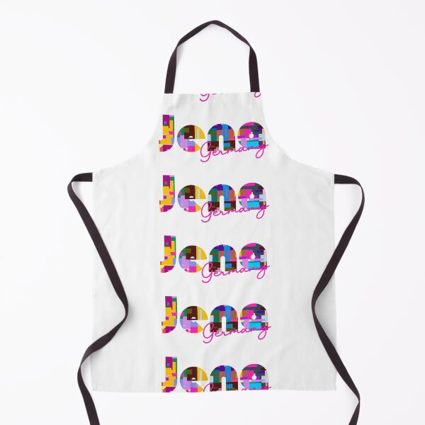 Item preview, Jena, Germany, Vibrant Abstract City Typography Art designed and sold by Wanderful-roads.