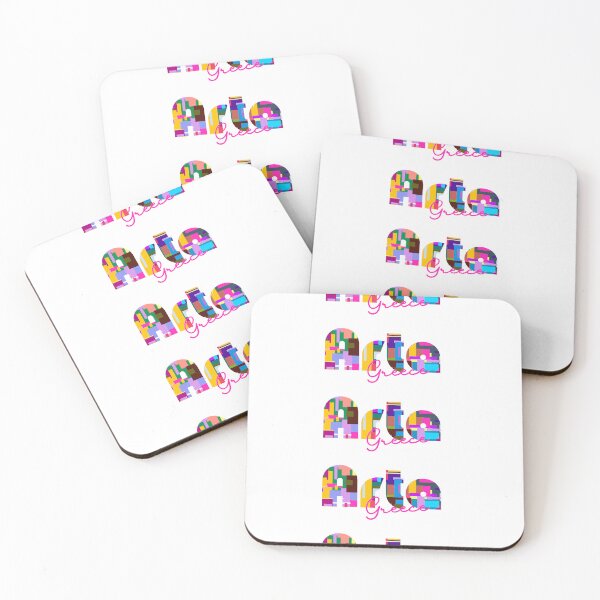 Item preview, Arta, Greece, Vibrant Abstract City Typography Art designed and sold by Wanderful-roads.