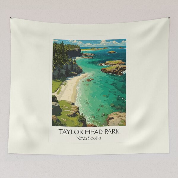 Item preview, Taylor Head Park NS | Eastern Shore Coastal Scenery Art designed and sold by TuncGK.