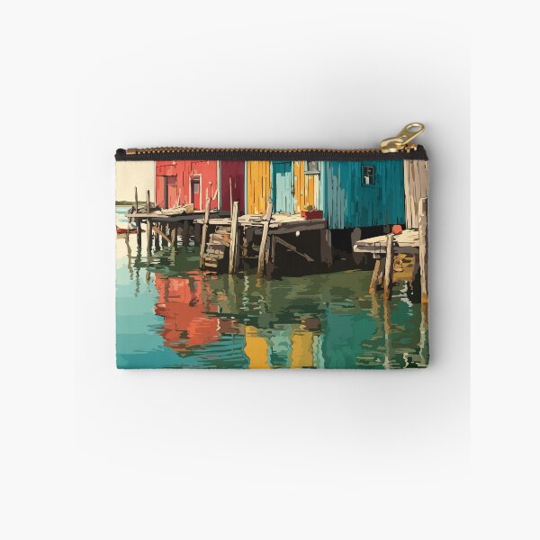 Item preview, Three Fathom Harbour NS | Eastern Shore Fishing Shacks Art designed and sold by TuncGK.