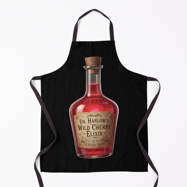 Item preview, Vintage Western Cherry Potion Bottle designed and sold by GREENZ0NE.