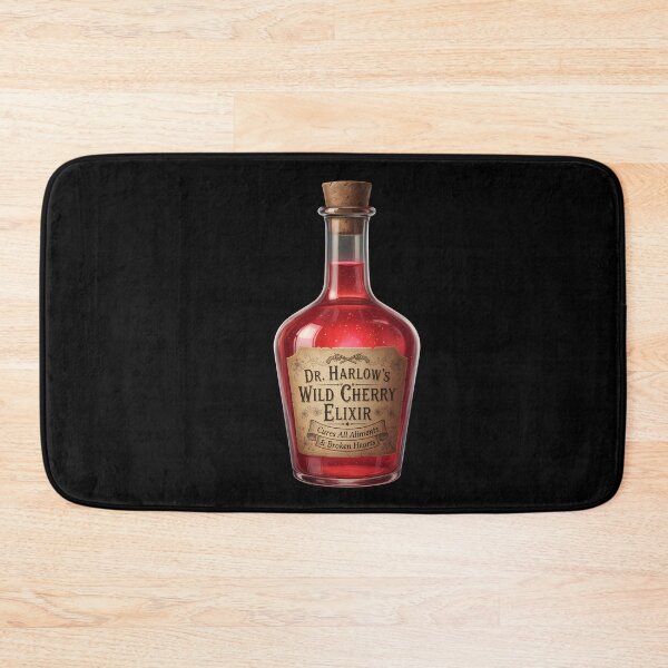 Item preview, Vintage Western Cherry Potion Bottle designed and sold by GREENZ0NE.