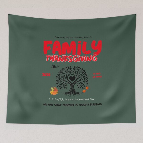 Item preview, We Talking Bahamian “Family Thanksgiving“ military green, apparels and accessories  designed and sold by We Talking Bahamian.