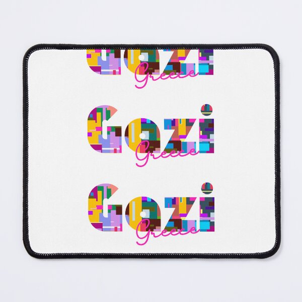 Item preview, Gazi, Greece, Vibrant Abstract City Typography Art designed and sold by Wanderful-roads.