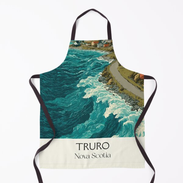Item preview, Truro Nova Scotia | Tidal Bore Rafting Scenery Art Print designed and sold by TuncGK.