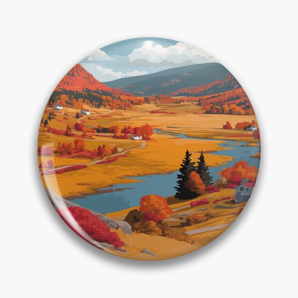 Item preview, Wentworth Valley Nova Scotia | Autumn Colours Scenery Art designed and sold by TuncGK.