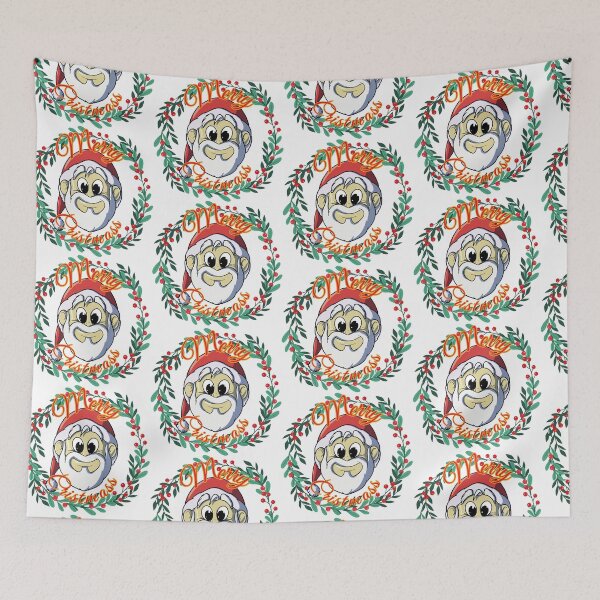 Item preview, Copy of Cute Christmas Reindeer Wreath Design designed and sold by Karaxus Shop.