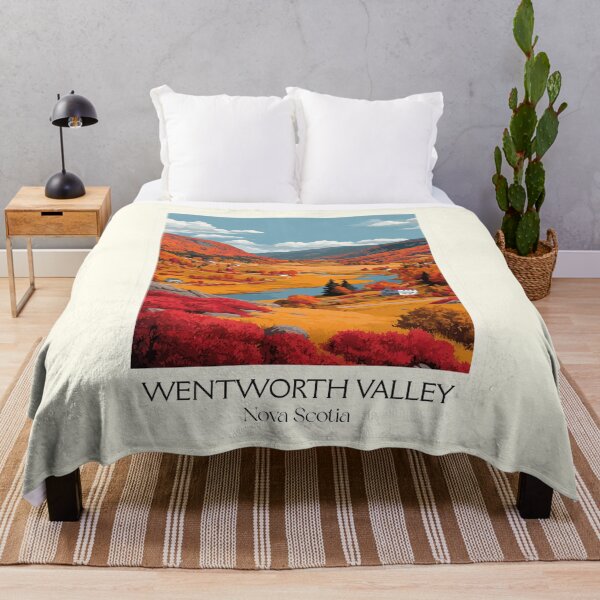 Item preview, Wentworth Valley Nova Scotia | Autumn Colours Scenery Art designed and sold by TuncGK.