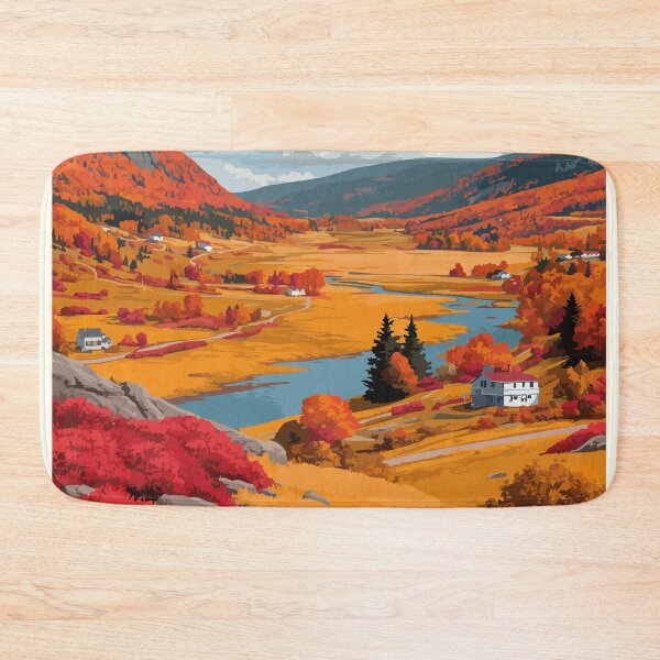 Item preview, Wentworth Valley Nova Scotia | Autumn Colours Scenery Art designed and sold by TuncGK.