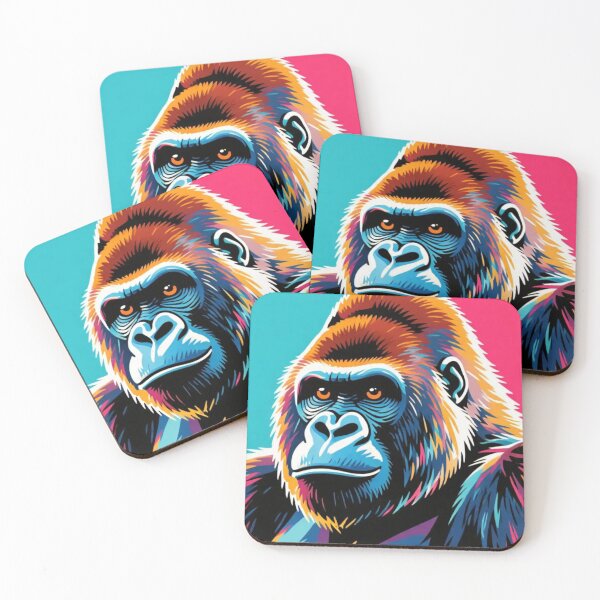 Item preview, Popart style gorilla  designed and sold by Dogandesighn.