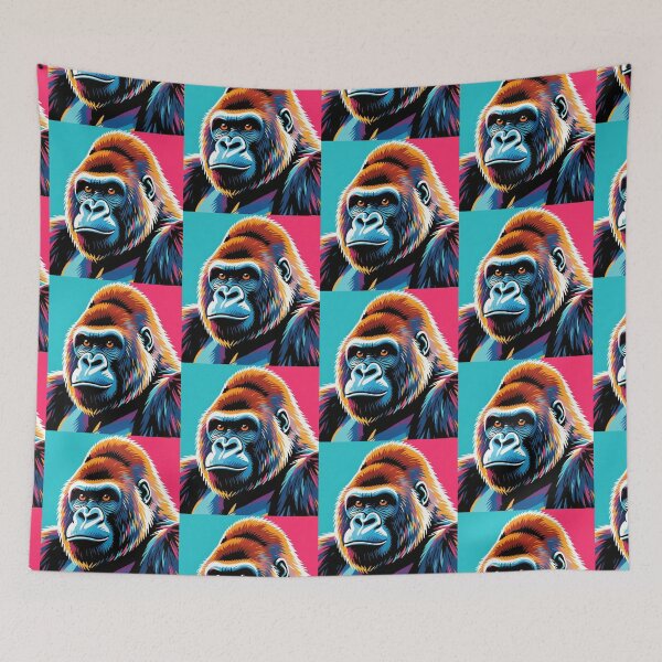 Item preview, Popart style gorilla  designed and sold by Dogandesighn.