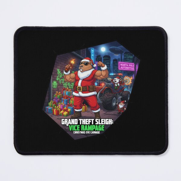 Item preview, Capybara Santa Heist Planner designed and sold by MiszungART.