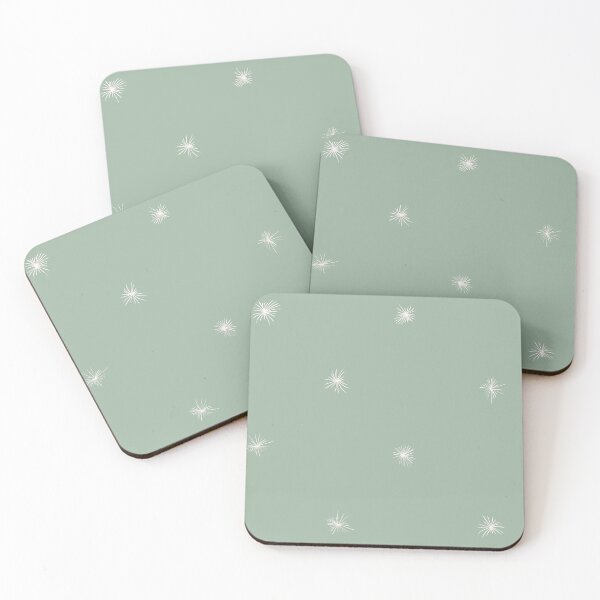 Item preview, Fern Burst - Trade Winds - olive green white designed and sold by Stephanie Fiona Design.