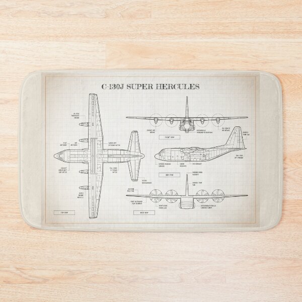 Item preview, Super Hercules (C-130J) (Ivory - Horizontal) designed and sold by BGALAXY.