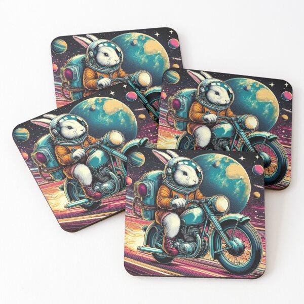 Item preview, cute astronaut bunny designed and sold by Dogandesighn.