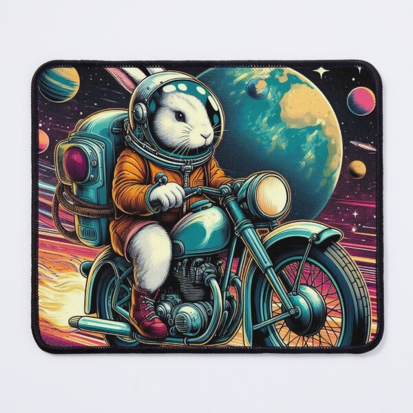 Item preview, cute astronaut bunny designed and sold by Dogandesighn.