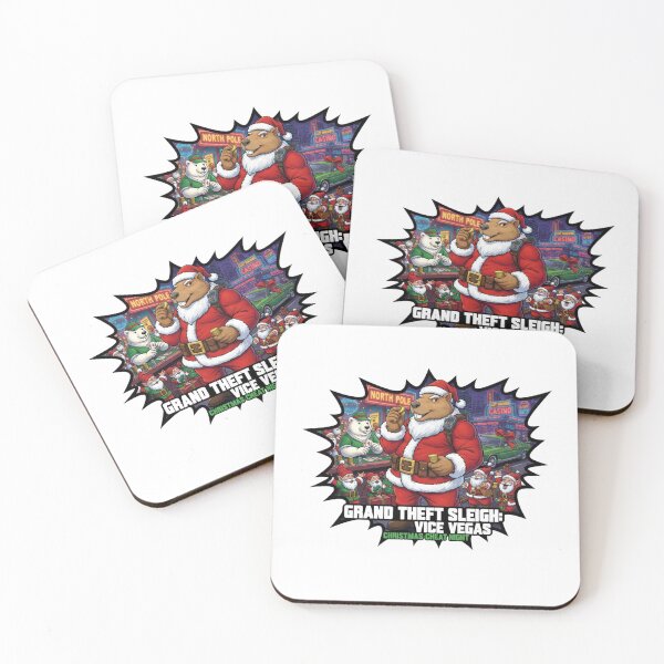 Item preview,  Vice Planner: Muscular Santa Capybara Heist Prep designed and sold by MiszungART.
