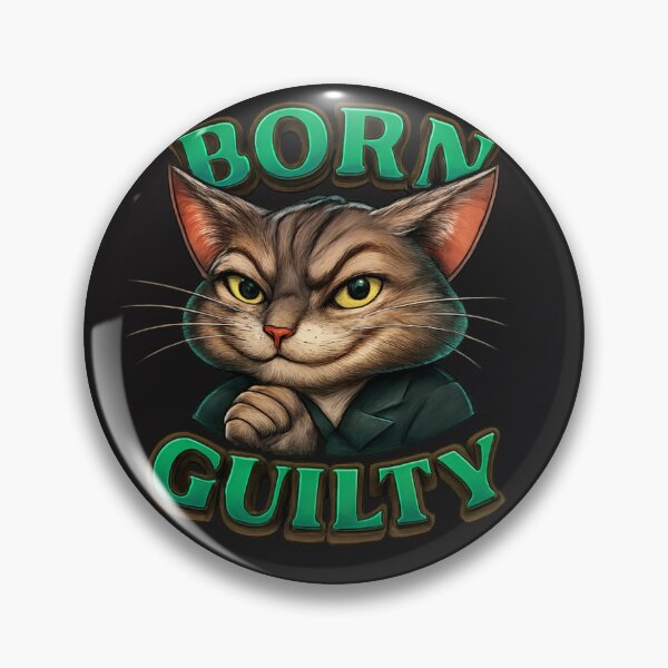Item preview, Born Guilty designed and sold by Cats and Other Things.