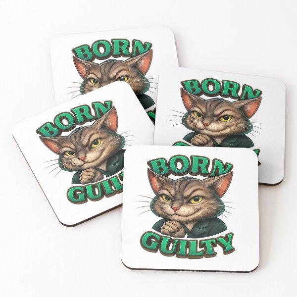 Item preview, Born Guilty designed and sold by Cats and Other Things.
