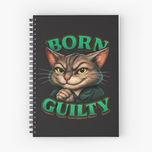 Item preview, Born Guilty designed and sold by Cats and Other Things.