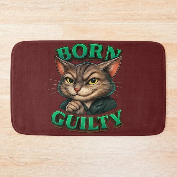Item preview, Born Guilty designed and sold by Cats and Other Things.