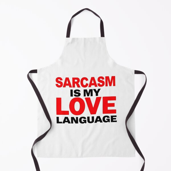 Item preview, Sarcasm Is My Love Language | Funny Sarcastic Quote designed and sold by MotivAura.