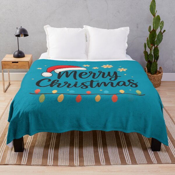 Item preview, Festive Christmas Typography with Zigzag Light Stitch Detail designed and sold by annenambiro.