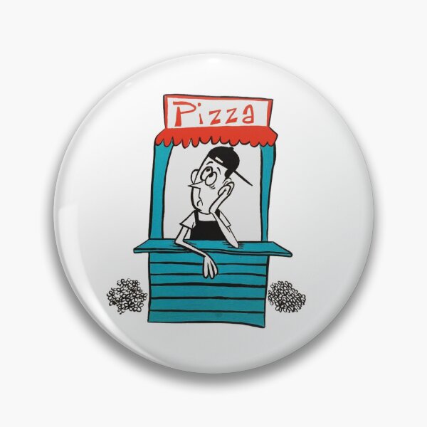 Item preview, Pizza Stand Waiting Guy designed and sold by Oniyasha.