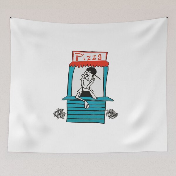 Item preview, Pizza Stand Waiting Guy designed and sold by Oniyasha.