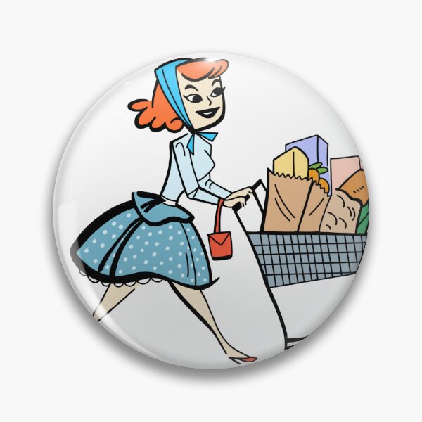 Item preview, Grocery Shopping | Retro Inspired  designed and sold by CheekyRetro.