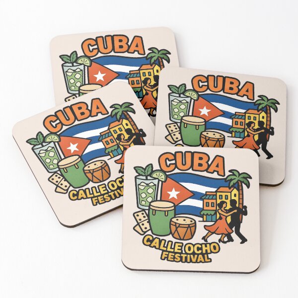 Item preview, Cuba Calle Ocho Festival – Salsa Dancers designed and sold by Myra365Art.