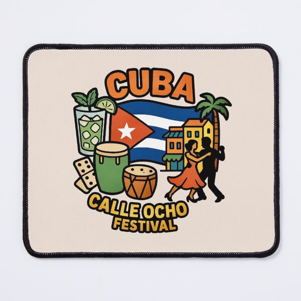 Item preview, Cuba Calle Ocho Festival – Salsa Dancers designed and sold by Myra365Art.