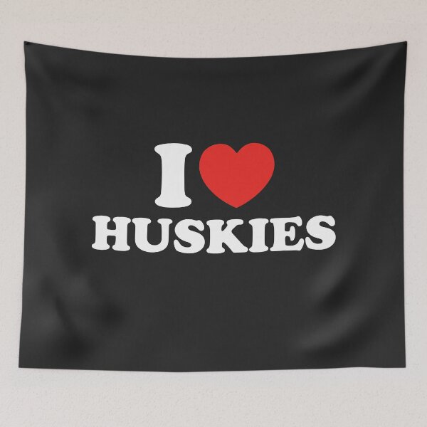 Item preview, I Love Huskies designed and sold by shitpostee.