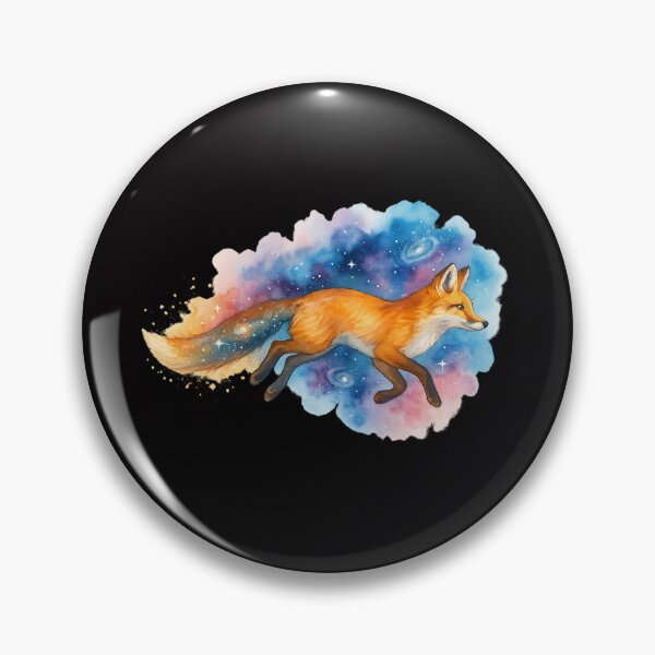 Item preview, Swift Fox in a Watercolor Nebula – Cosmic Animal Art with Stardust & Galaxies – Mystical Space Fox Design designed and sold by WHDProduction45.
