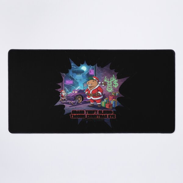Item preview, Vice Delivery: Weaponized Santa Capybara Sleigh designed and sold by MiszungART.