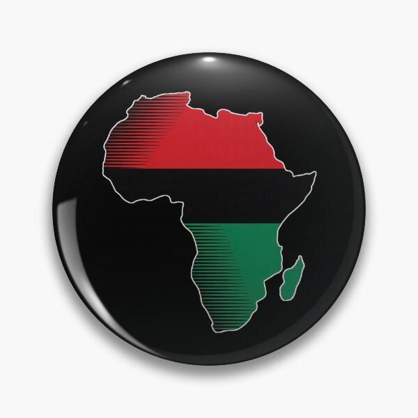 Item preview, Pan-African Flag Africa Map designed and sold by Myra365Art.