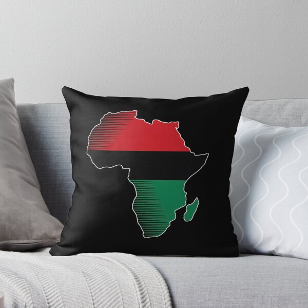 Item preview, Pan-African Flag Africa Map designed and sold by Myra365Art.
