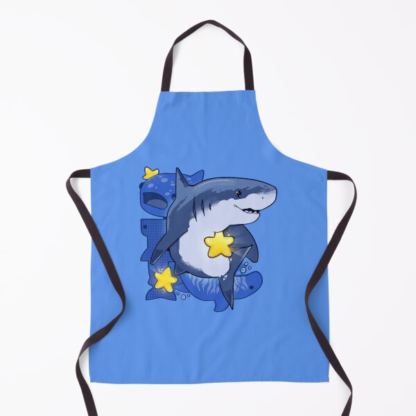 Item preview, Cute Shark with Sparkling Stars designed and sold by Oniyasha.