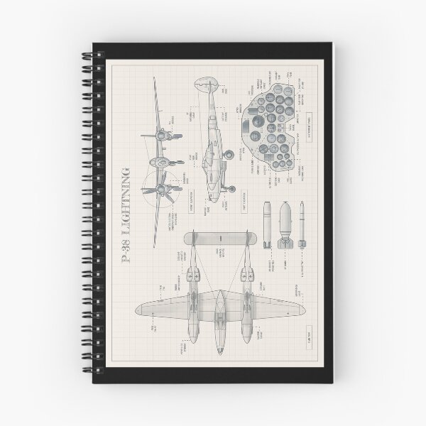 Item preview, P-38 Lightning (Hand-Drawn Pencil Sketch) designed and sold by BGALAXY.