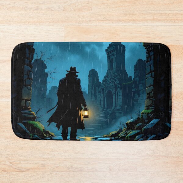 Item preview, Shadowbound Detective at the Ruins designed and sold by PawPrintedArt.