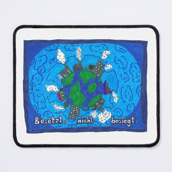 Item preview, "Occupied Earth" designed and sold by Mandala-Projekt.