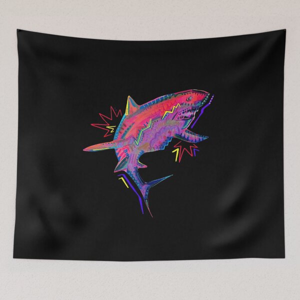 Item preview, Neon Shark Splash designed and sold by Oniyasha.