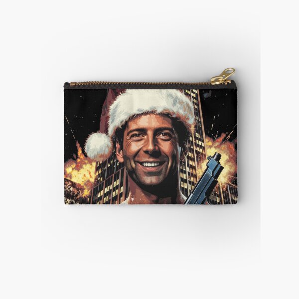 Artikelvorschau, Die Hard Yippie Ki Yay Christmas Bruce Willis Ugly Sweater T-Shirt entworfen und verkauft von Senpaiwaves.