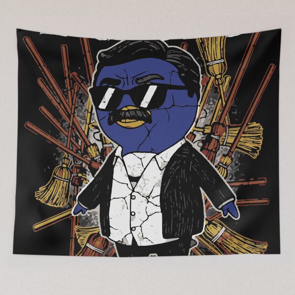 Item preview, Blue Escobar – Worn-Out Parody designed and sold by moosesclub.